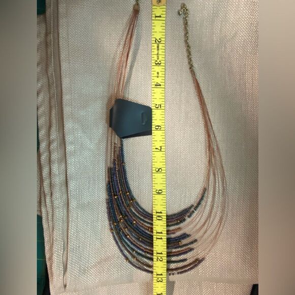 Fashion Jewelry - Layered
Beaded NECKLACE -
Elegant style Adjustable to 26”. - Picture 5 of 5